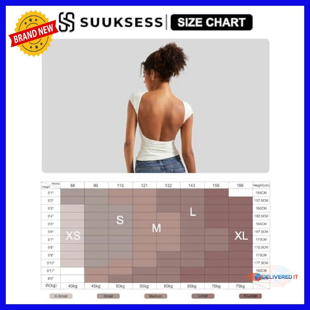 Double Lined Backless Crop Top Y2K Basic Tee Slim… - image 7
